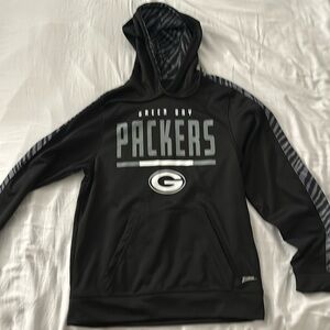 Black Green Bay Packers Hoodie